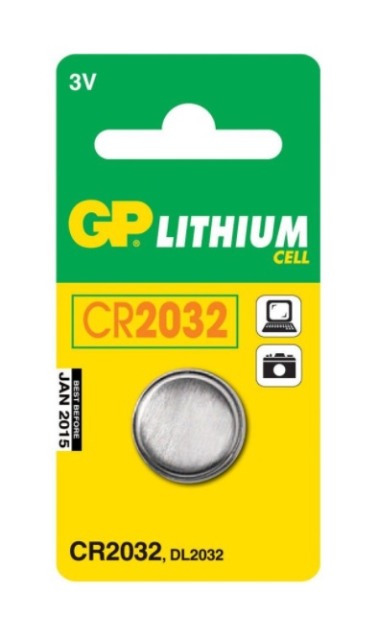 Batteri CR2032 - 3.0V - 1 pakk