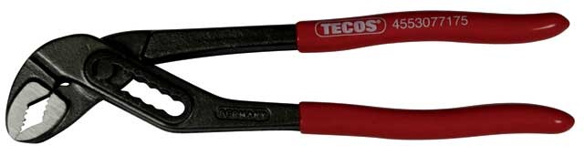 Tecos vannpumpetang  250mm PVC håndtak