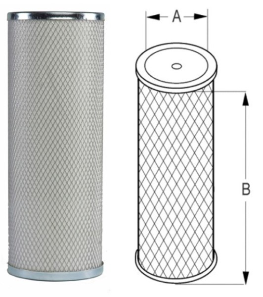 Temprite 130 serie filtersett for CO2 oljeutskillere