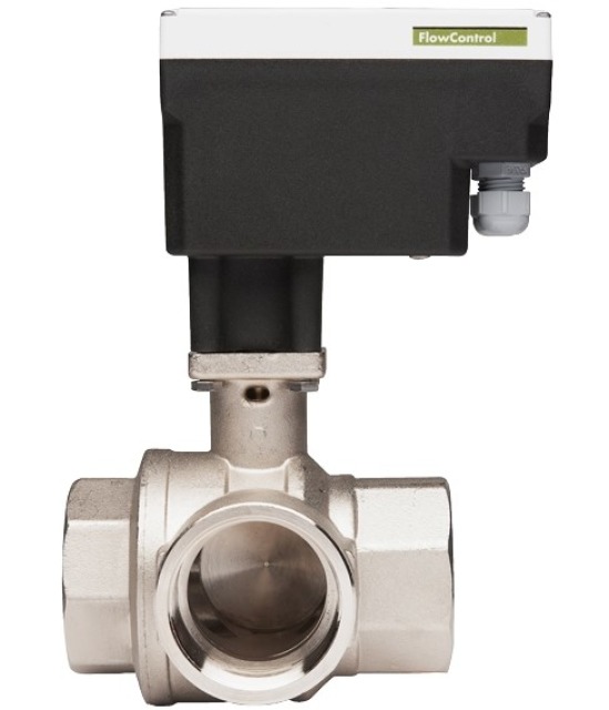 MAXI vannreguleringsventil 3-veis m/ventilmotor (-15°C)